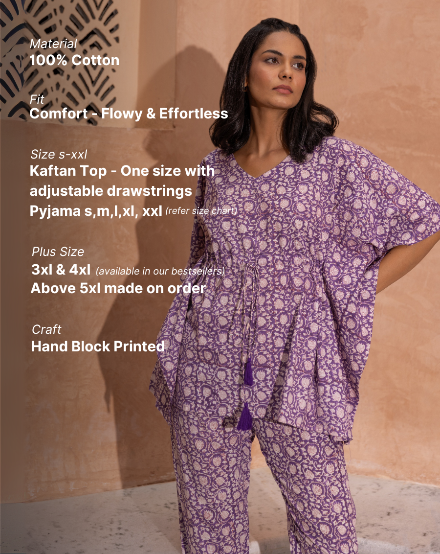 Kamal Chill Jams Cotton Co-ord Set