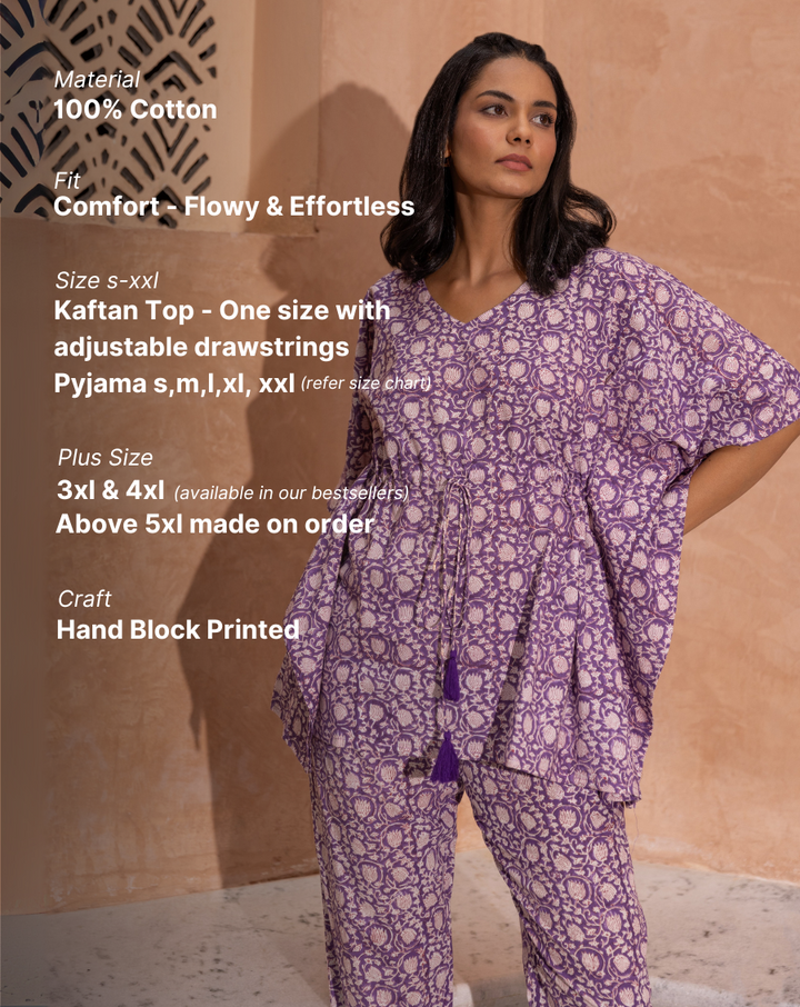 Kamal Chill Jams Cotton Co-ord Set
