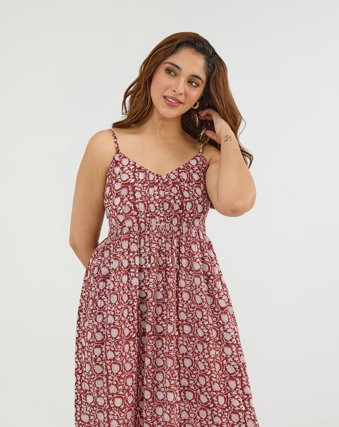 Kamal Cotton Strappy Dress