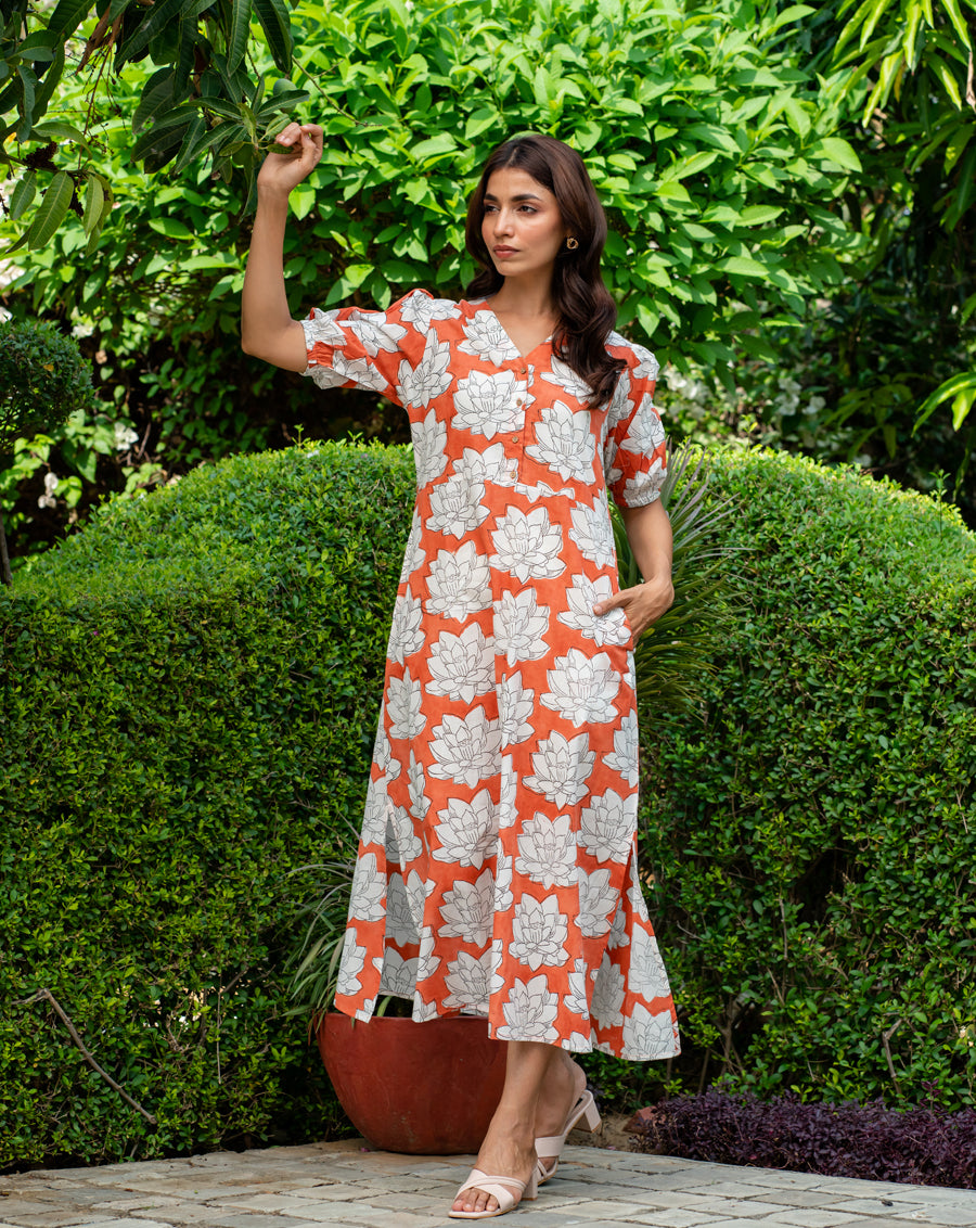 Mallika Soft Cotton Chic Dress