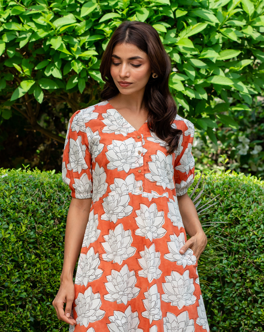 Mallika Soft Cotton Chic Dress