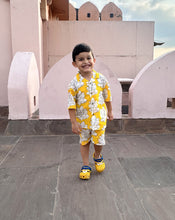 Load image into Gallery viewer, Mallika Shortees - Soft Cotton Shirt &amp; Shorts Set for Kids
