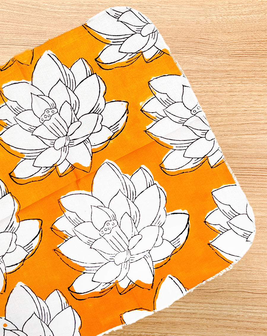 Set of 3 Cotton Mulmul Baby Handkerchief