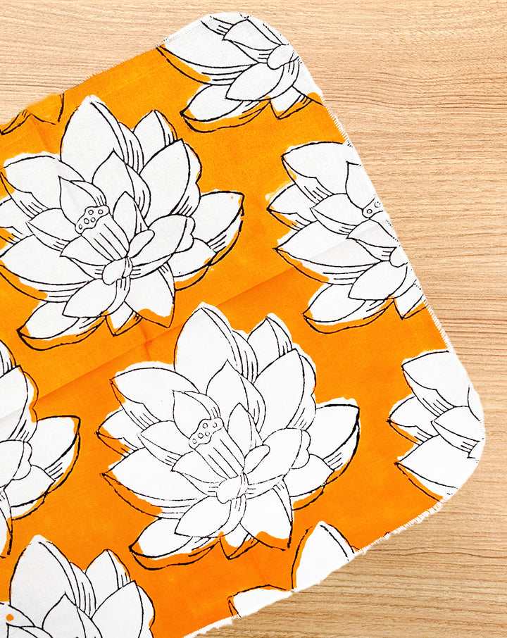 Set of 3 Cotton Mulmul Baby Handkerchief