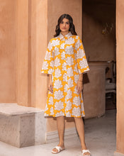 Load image into Gallery viewer, Mallika Aye Line- Soft Cotton Shirt Dress
