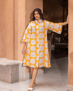 Mallika Aye Line- Soft Cotton Shirt Dress-Minor Defect-Aye3