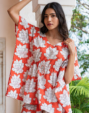 Load image into Gallery viewer, Mallika RED Chill Jams - Soft Cotton Pyjama Set - Limited Edition
