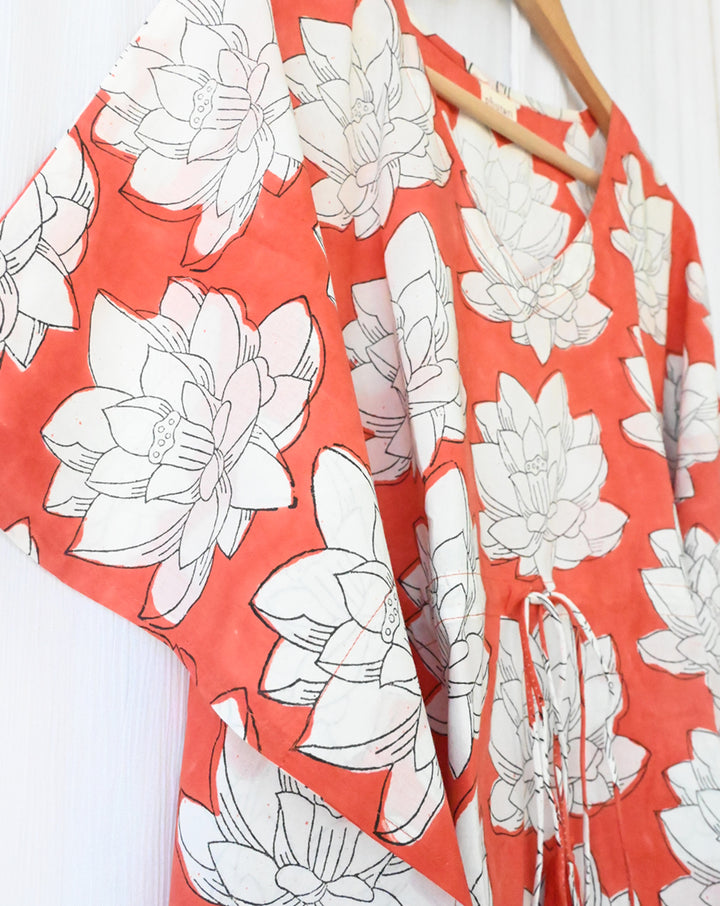 Mallika RED Chill Jams Cotton Co-ord Set