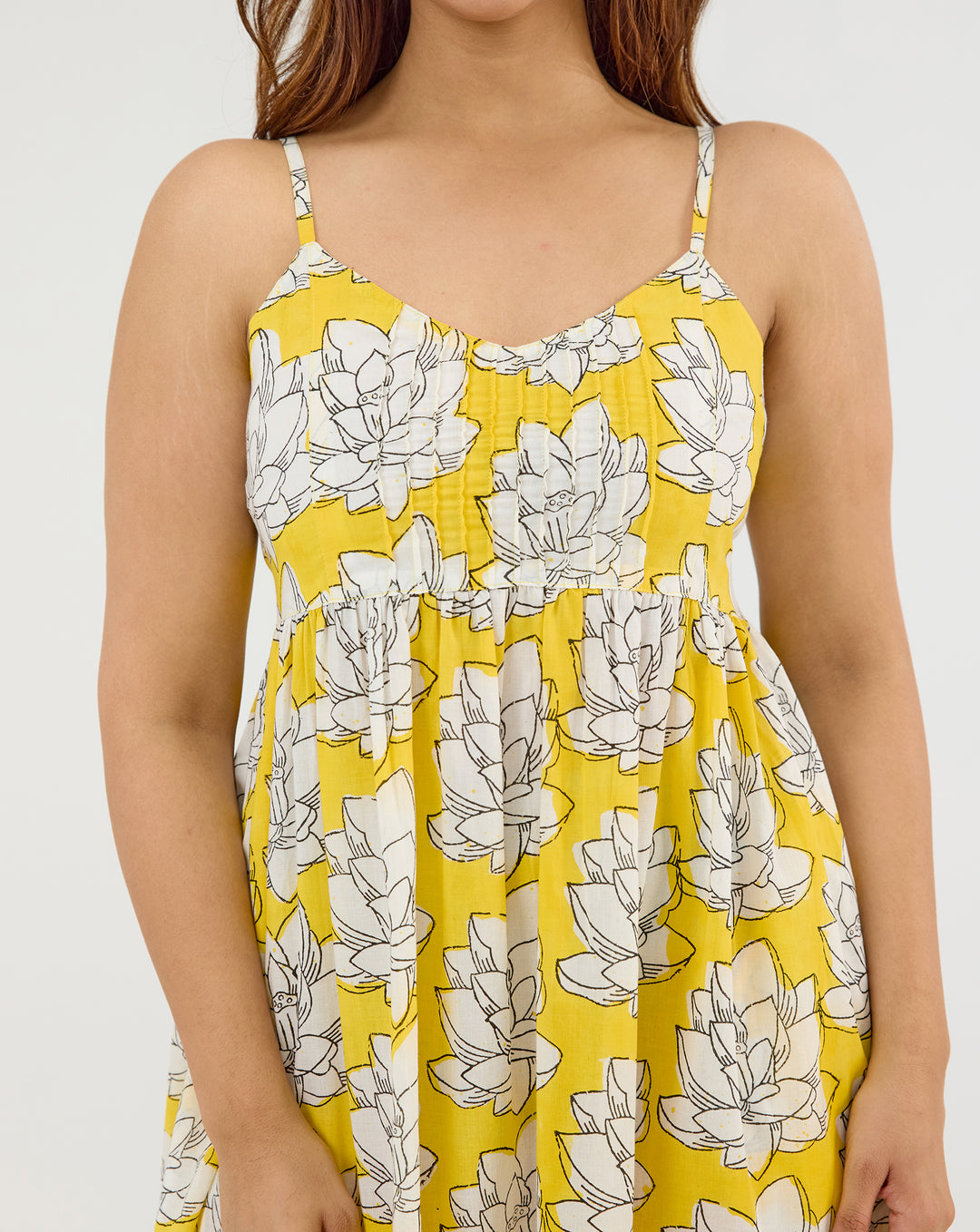 Mallika Cotton Strappy Dress