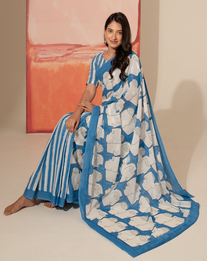 Nargis’s Chehre Mul Cotton Saree