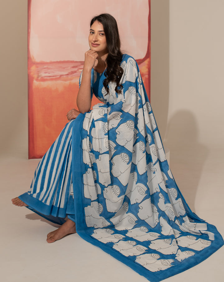 Nargis’s Chehre Mul Cotton Saree