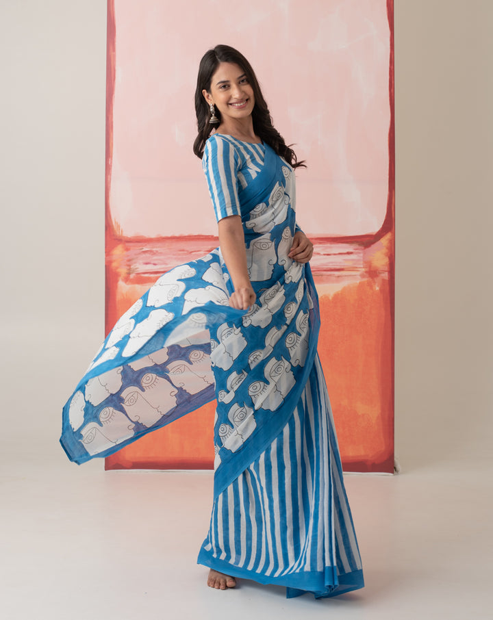 Nargis’s Chehre Mul Cotton Saree