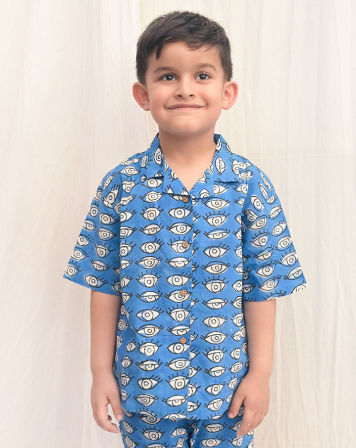 Nazar Battu - Soft Cotton Shirt for Kids