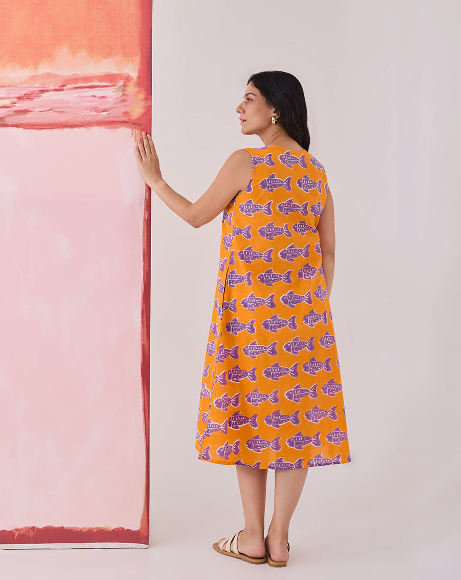 O'Fish Midi Rachel Dress - PREORDER