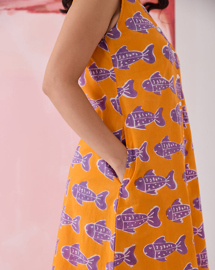 O'Fish Midi Rachel Dress - PREORDER