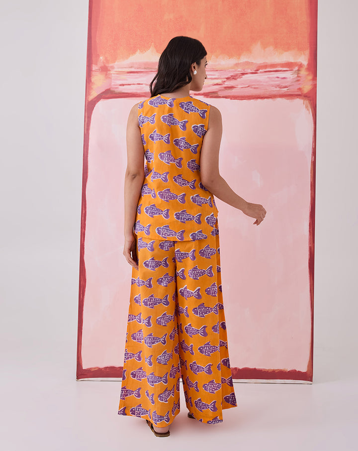 O'Fish Waistcoat Cotton Co-ord Set
