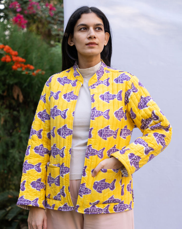 O'Fish Quilted Winter Jacket