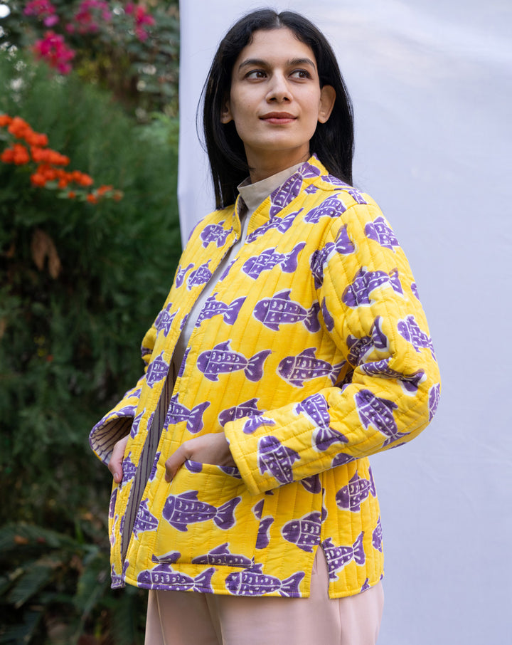 O'Fish Quilted Winter Jacket