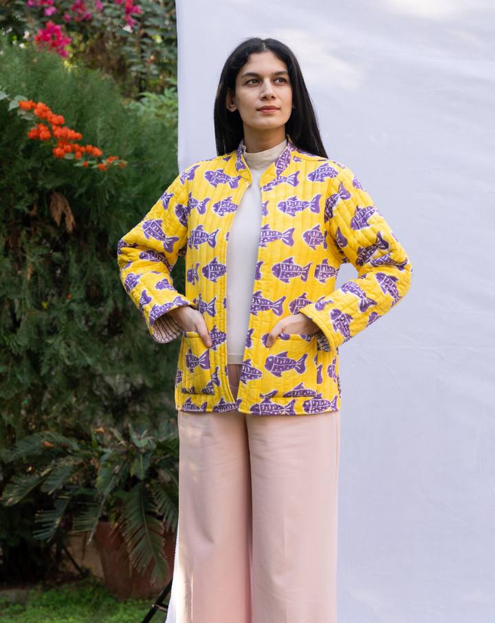 O'Fish Quilted Winter Jacket