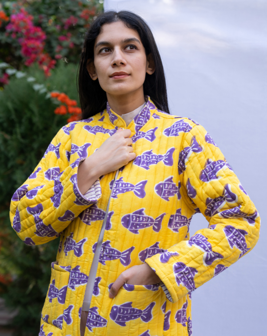 O'Fish Quilted Winter Jacket