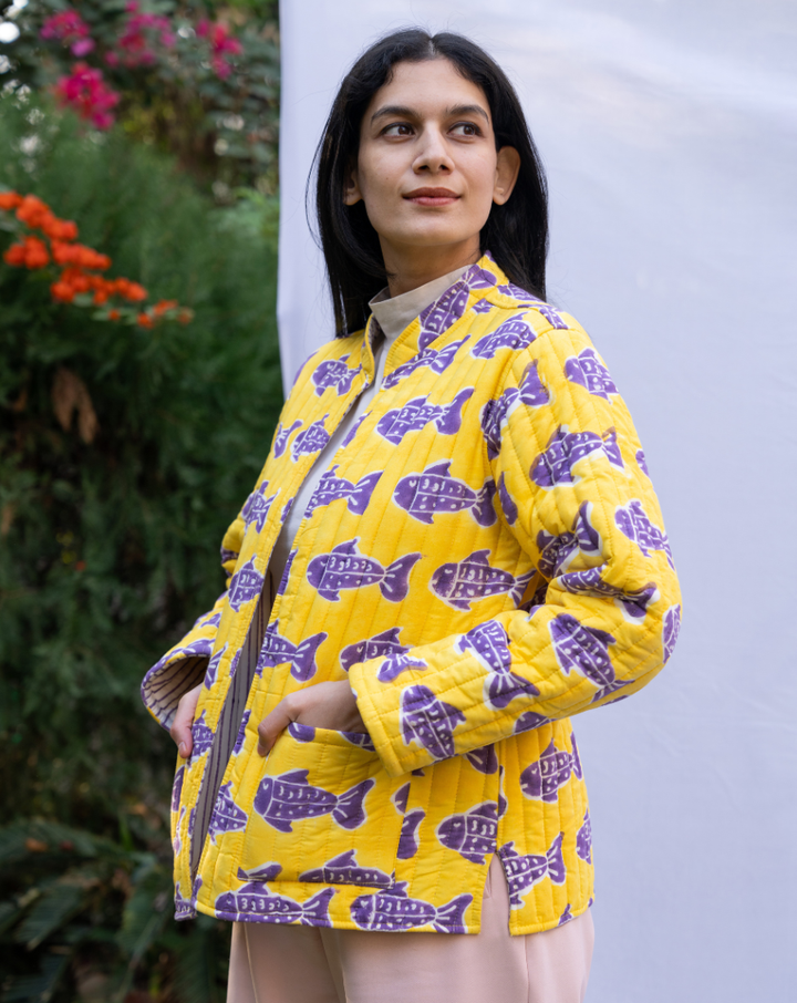 O'Fish Quilted Winter Jacket