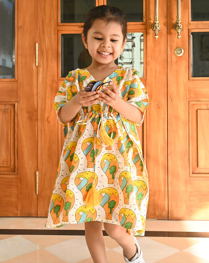 Paradise Original Kaftan for Girls