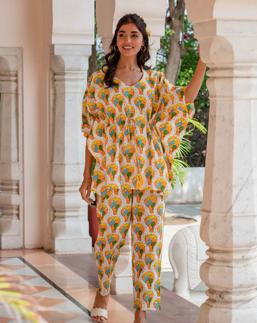 Paradise Original Chill Jams Cotton Co-ord Set