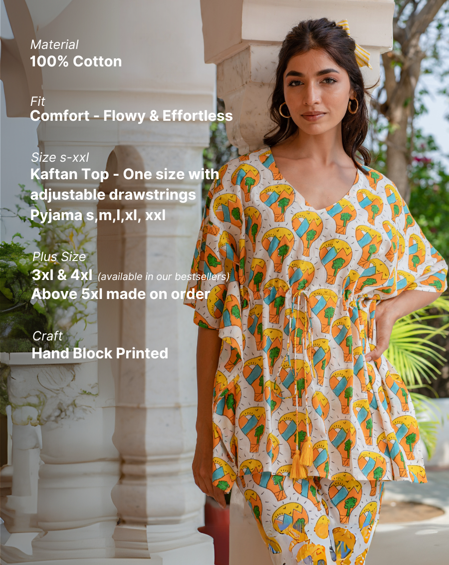 Paradise Original Chill Jams Cotton Co-ord Set