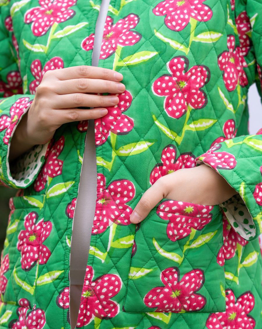 Poppy Quilted Winter Jacket