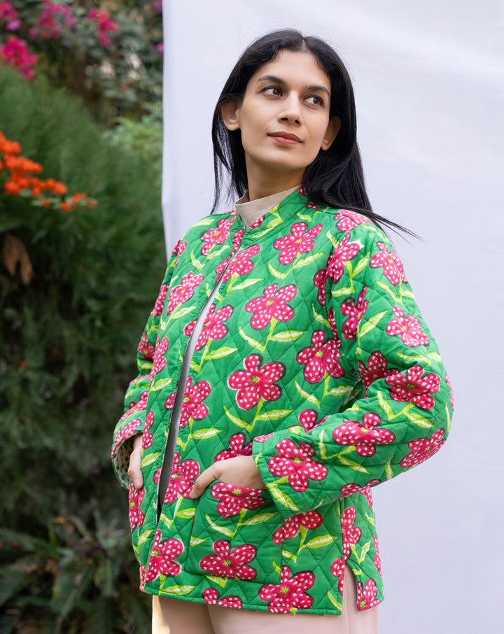 Poppy Quilted Winter Jacket