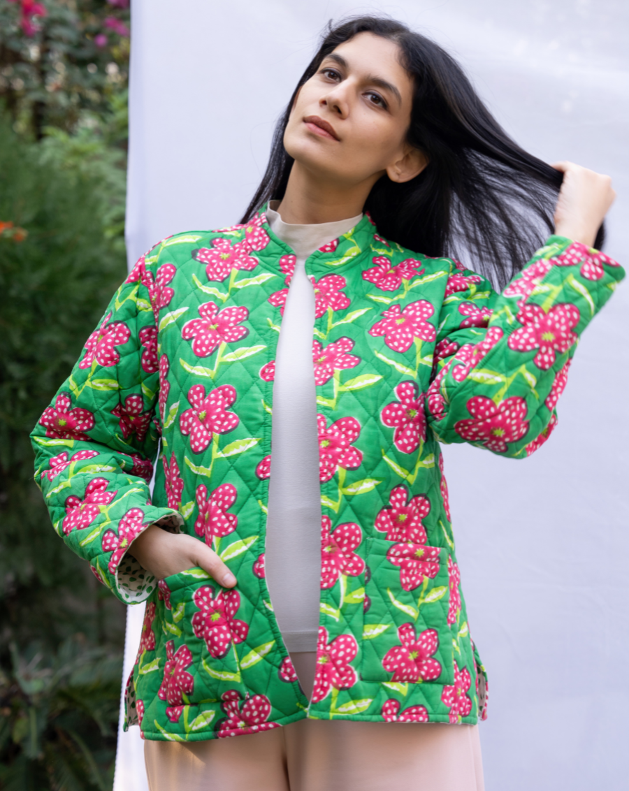 Poppy Quilted Winter Jacket