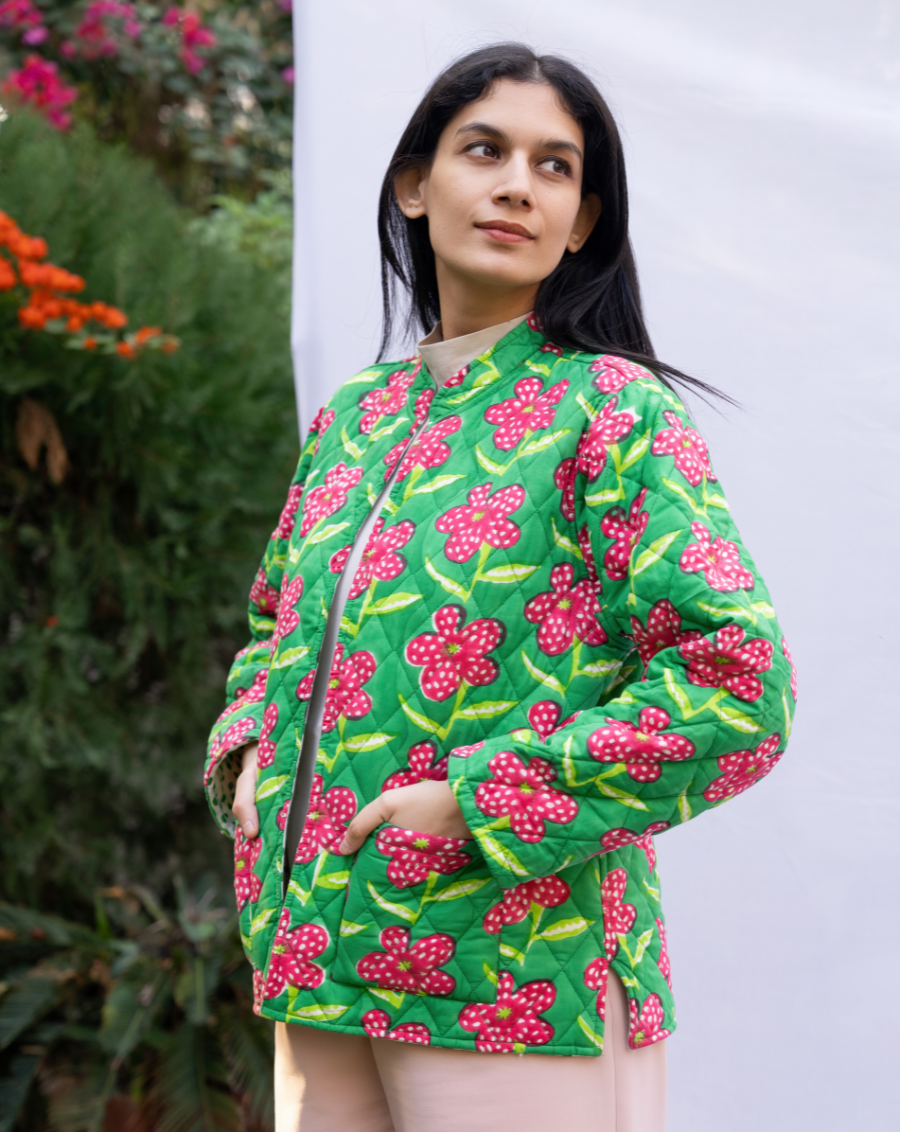 Poppy Quilted Winter Jacket