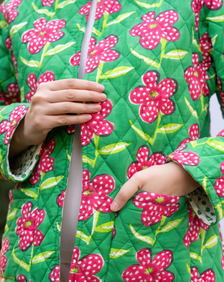 Poppy Quilted Winter Jacket