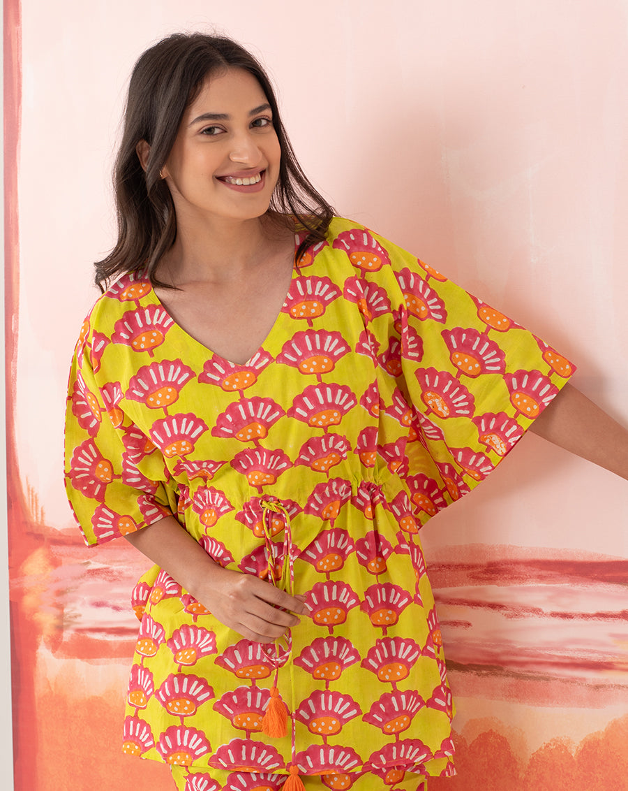 Seashells Cotton Toptaan