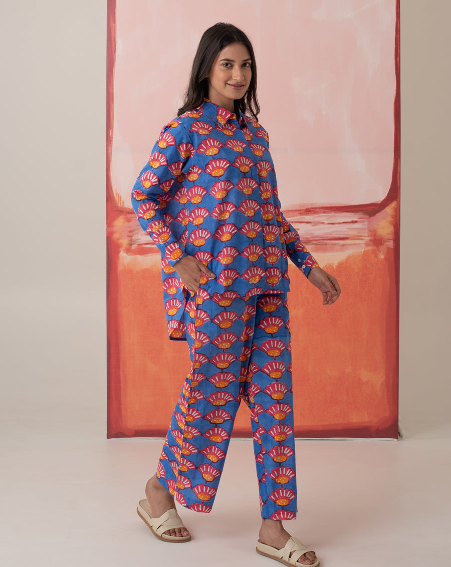 Seashells Cotton Co-ord Set