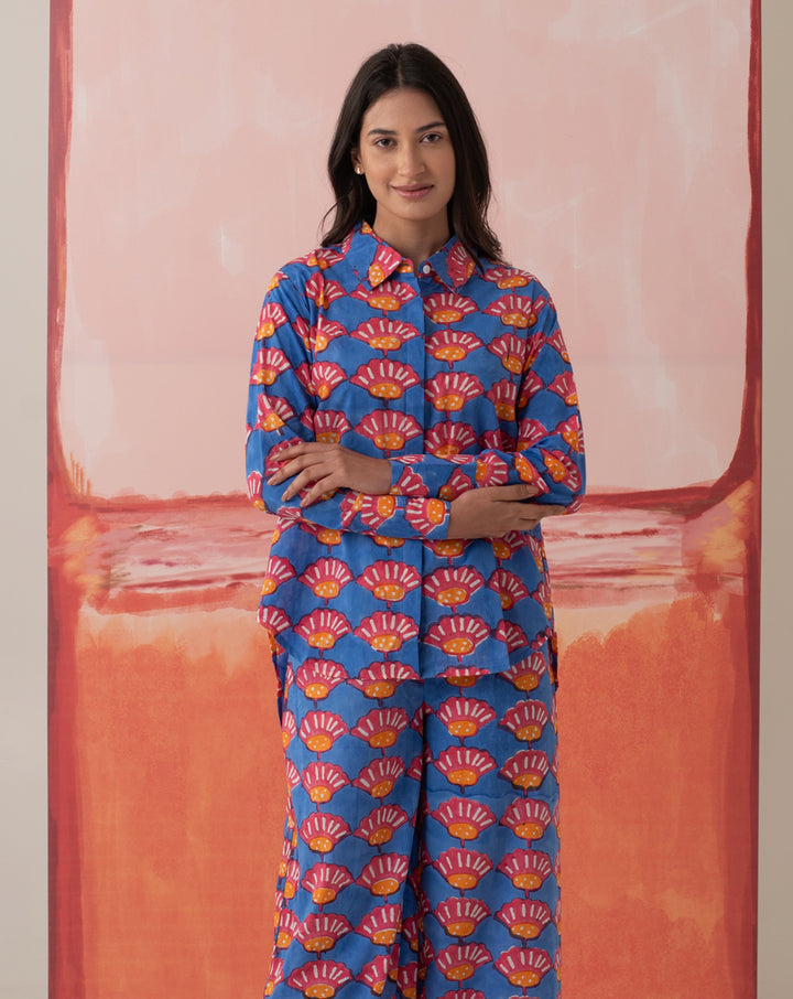Seashells Cotton Co-ord Set