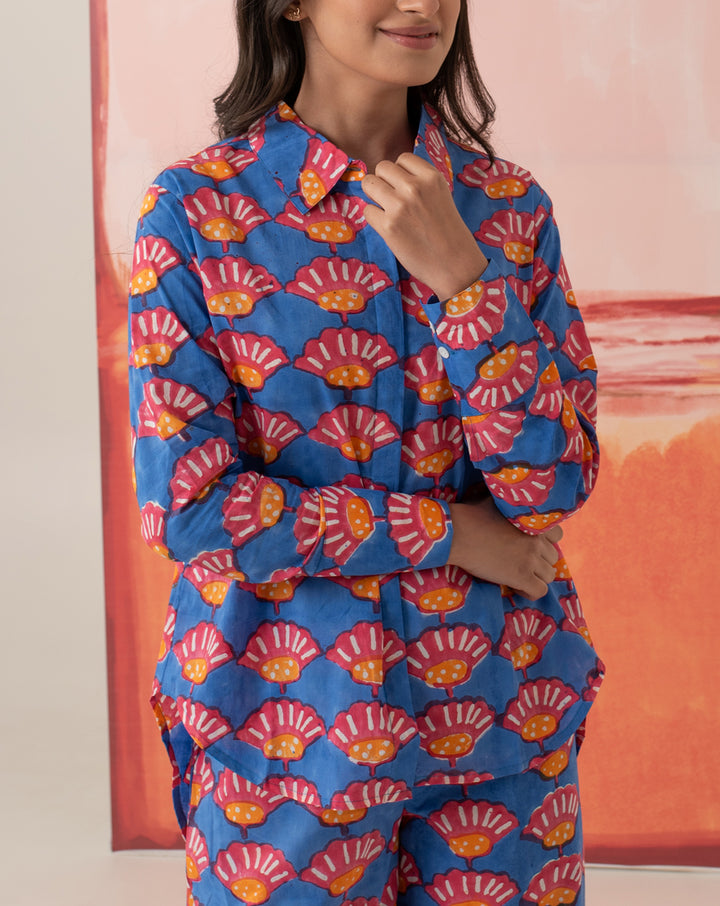 Seashells Cotton Co-ord Set