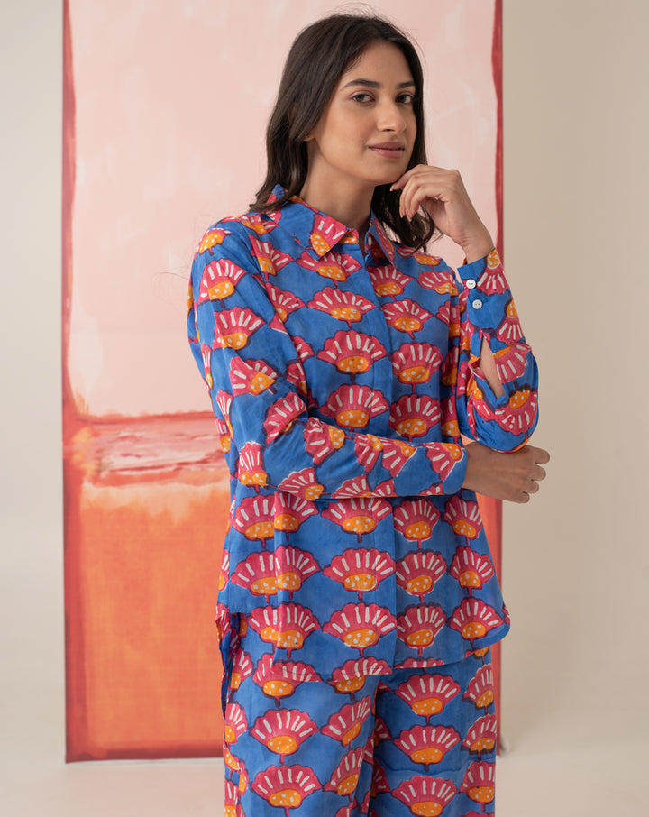 Seashells Cotton Co-ord Set
