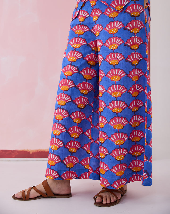 Seashells Waistcoat Cotton Co-ord Set
