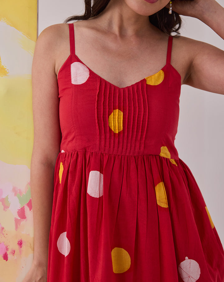 Shubh Cotton Strappy Dress