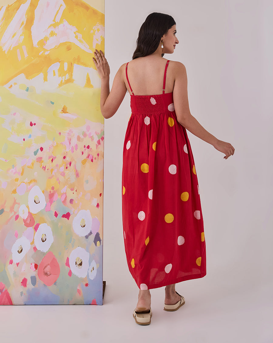 Shubh Cotton Strappy Dress