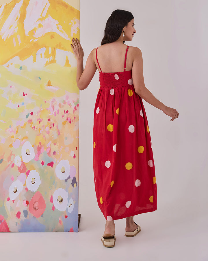 Shubh Cotton Strappy Dress