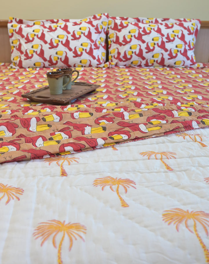 Toucan Premium Cotton Bedding Set