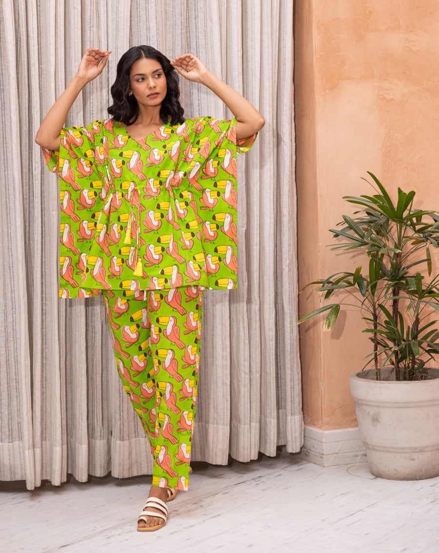Toucan Chill Jams - Soft Cotton Pyjama Set