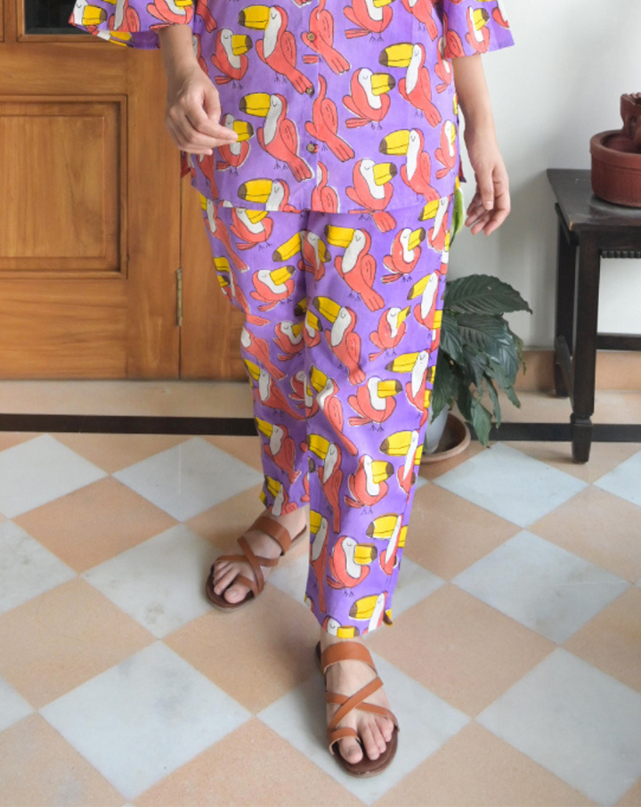 Toucan Soft Cotton Pyjama