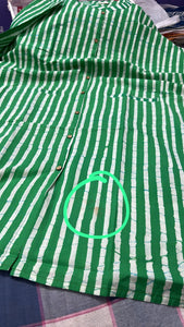 Hari Hand Block Printed Cotton Kaftan Shirt - Minor Defect KS29