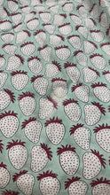 Load image into Gallery viewer, Mint Strawberry Senorita - Soft Cotton Kaftan Dress - Minor Defect seno3
