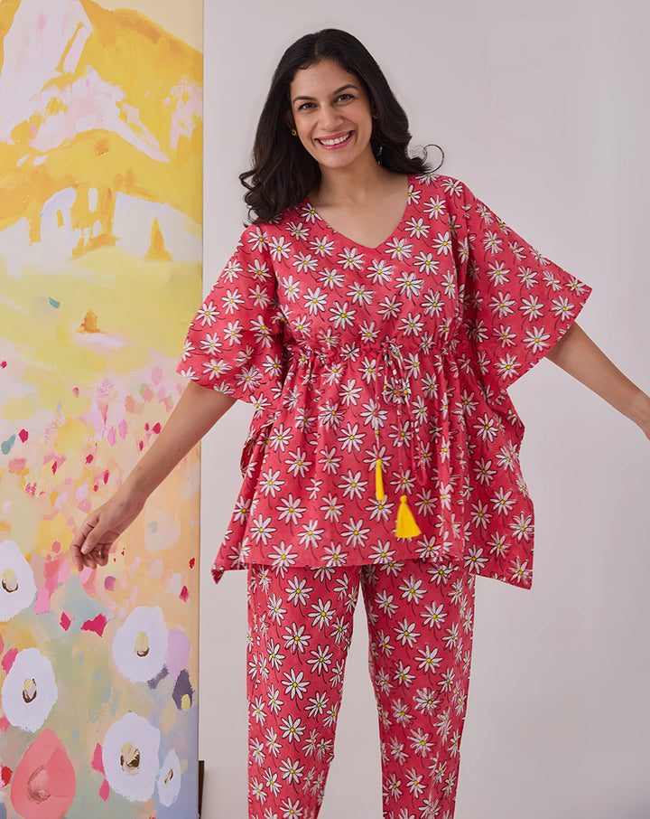 Whoopsie Daisy Chill Jams Cotton Co-ord Set