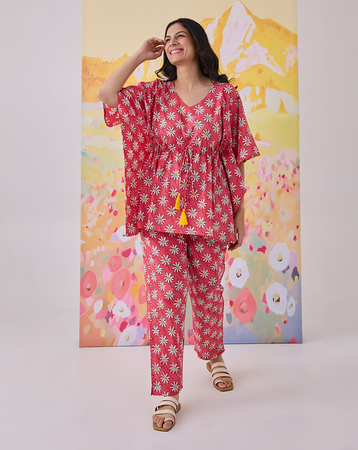 Whoopsie Daisy Chill Jams Cotton Co-ord Set