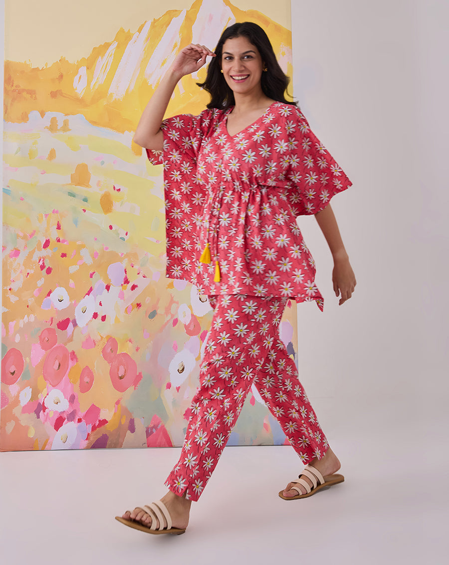 Whoopsie Daisy Chill Jams Cotton Co-ord Set